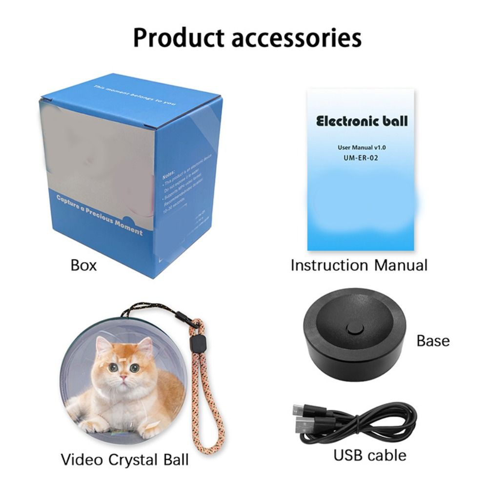 Diy Electronics Videos - Bola Tampilan Video Nirkabel Efek 3D