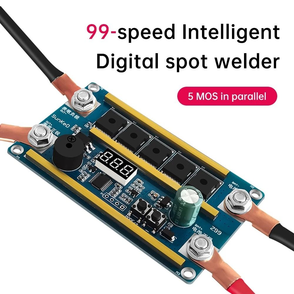 Diy Electronics Spot Welder - Mesin Las Titik Portabel 12V dengan
