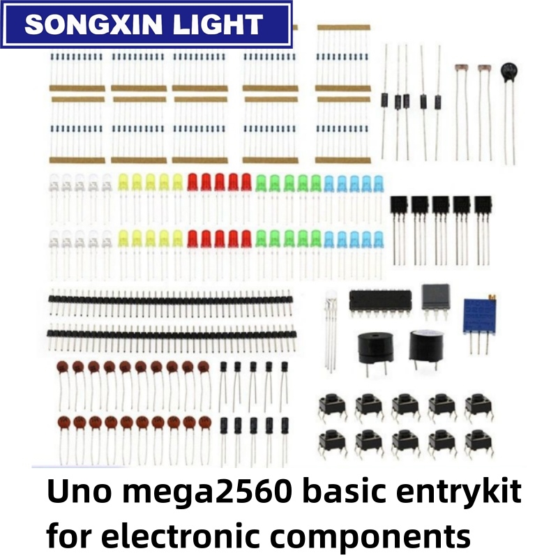 Diy Electronics Basics - SX Kit pemula dasar komponen elektronik