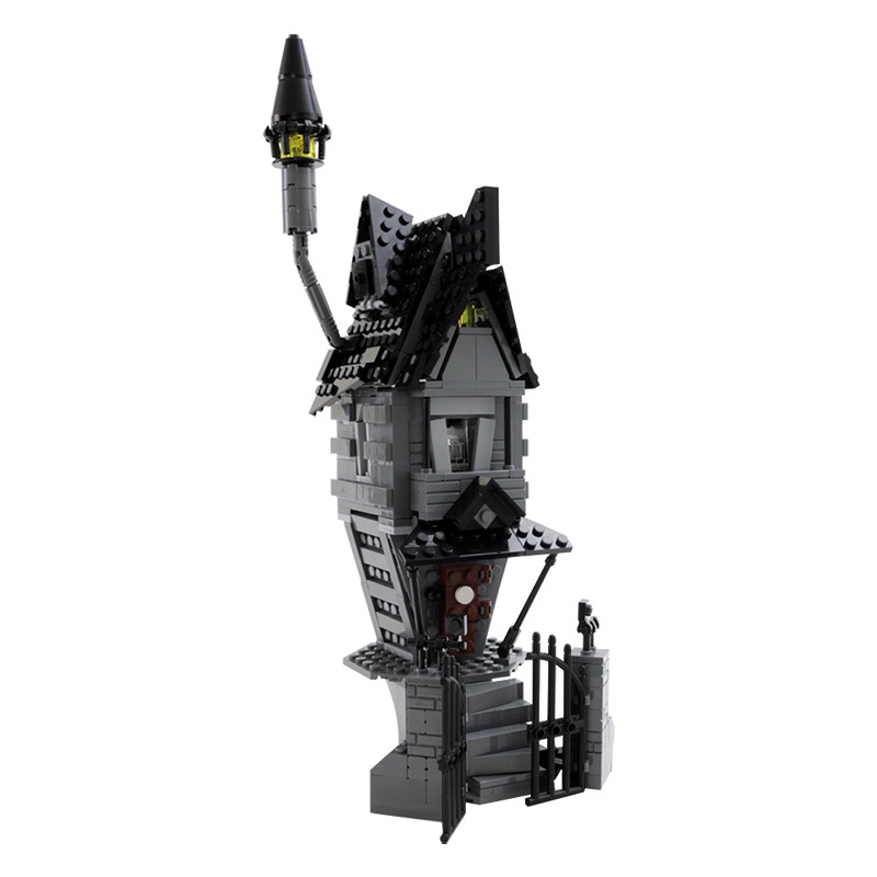 Diy Lego Electronics - Blok Bangunan Kastil Skellington Gotik -