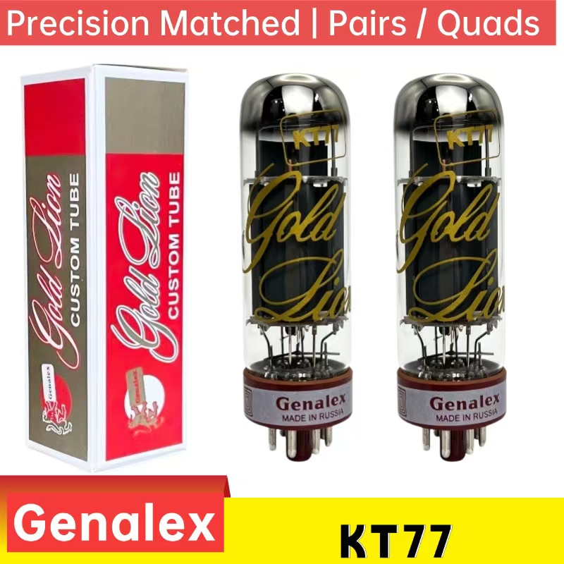 Diy Electronics Youtube - GOLD LION KT77 Vacuum Tube HIFI