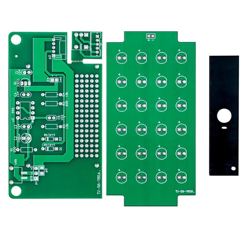 Diy Electronics Table - AS95-NE555 Kit Lampu Meja LED Peredup