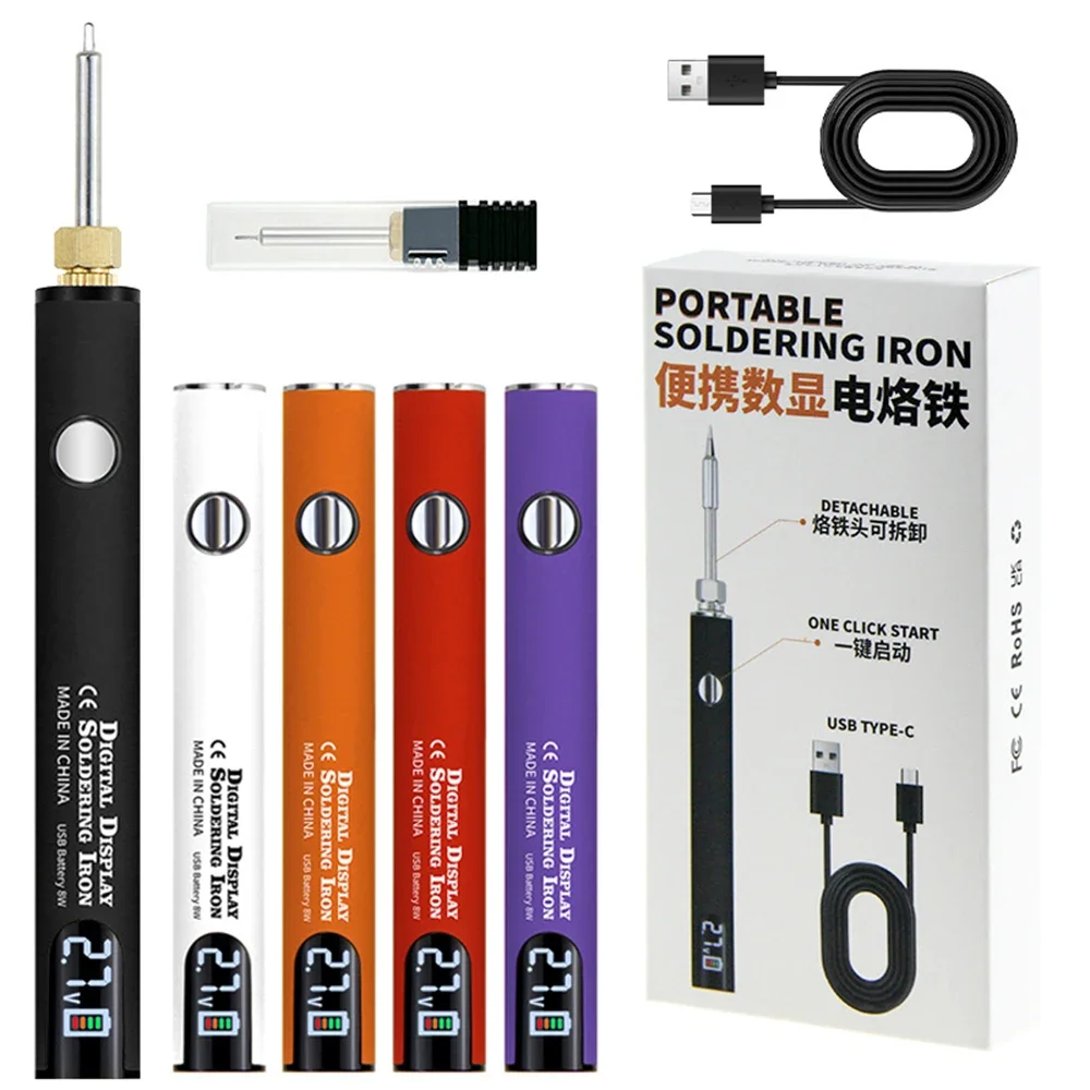 Diy Electronics Bench - 510 Kit Besi Solder Cerdas Bertenaga