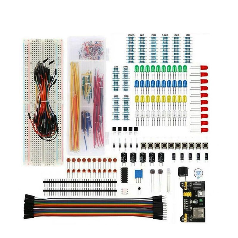 Diy Electronics Starter Kit - T23C MB-102 Kit Pemula Proyek DIY