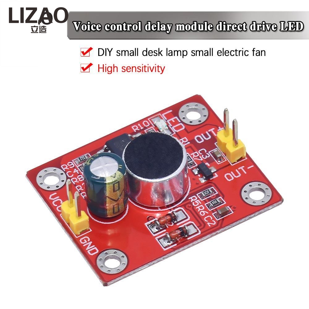 Diy Electronics Table - Modul Delay Aktif Suara IZAO, Penggerak