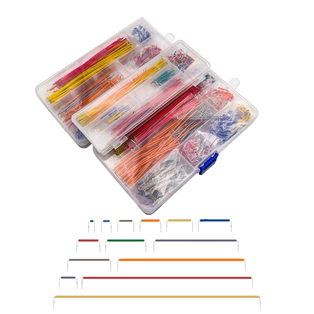 Diy Electronics Breadboard - 140/350/560/840 buah Kit kabel Jumper papan