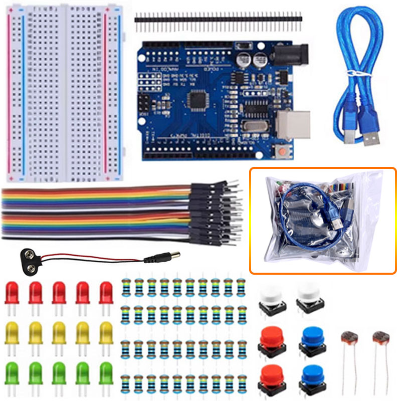 Diy Electronics Breadboard - Kit Pendidikan Pengodean Teknik Pemrograman Pengenalan
