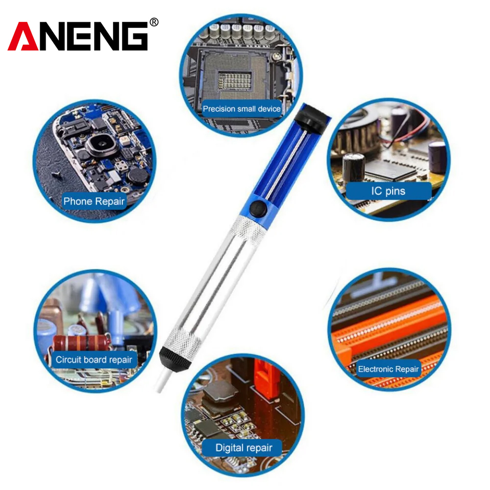 Diy Electronics Bench - Pompa Desolder ANENG, Alat Penghisap Timah