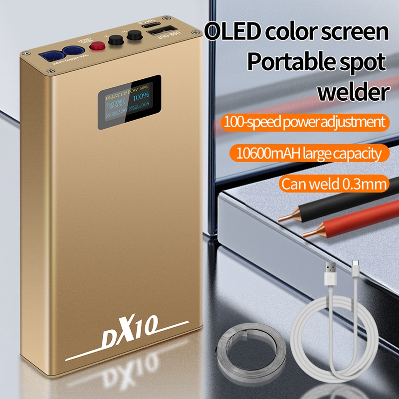 Diy Electronics Spot Welder - Mesin Pengelas Titik Genggam 10600Mah DX10