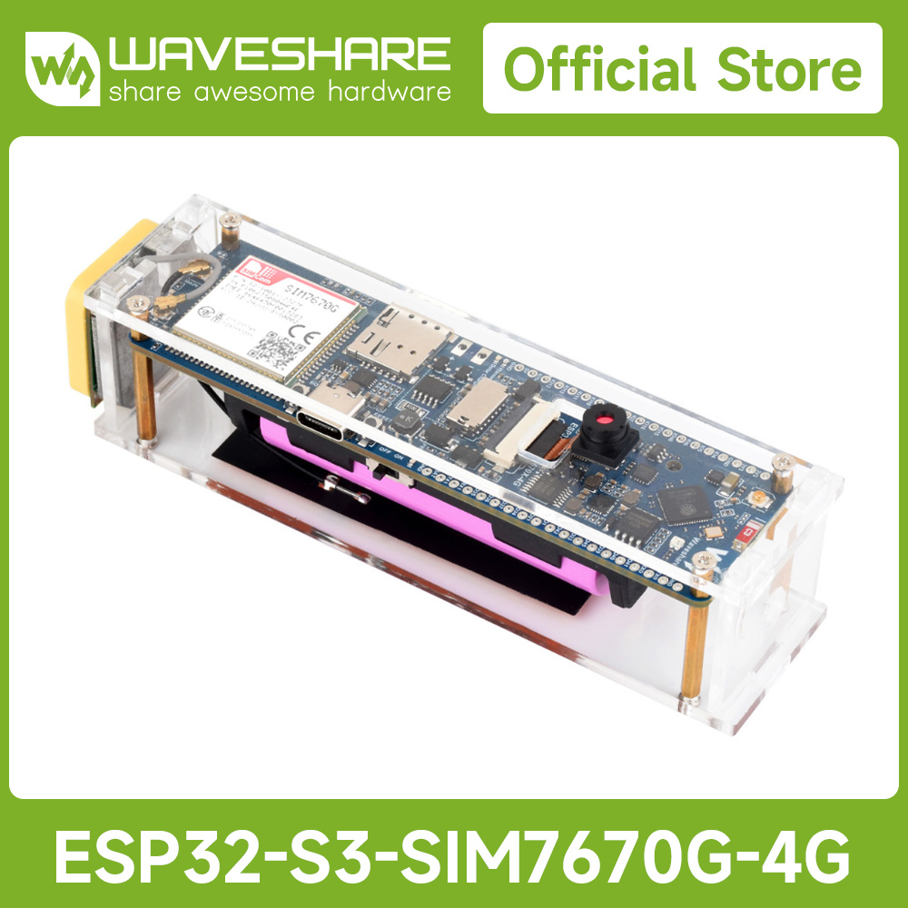 Esp32 Wifi Bluetooth - Waveshare ESP32-S3 SIM7670G 4G Papan Pengembangan,