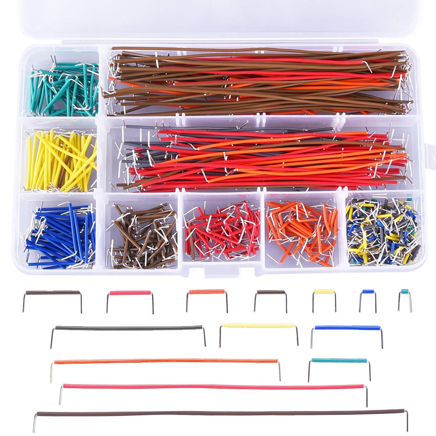 Diy Electronics Breadboard - Kit kawat Jumper 560 buah, kawat