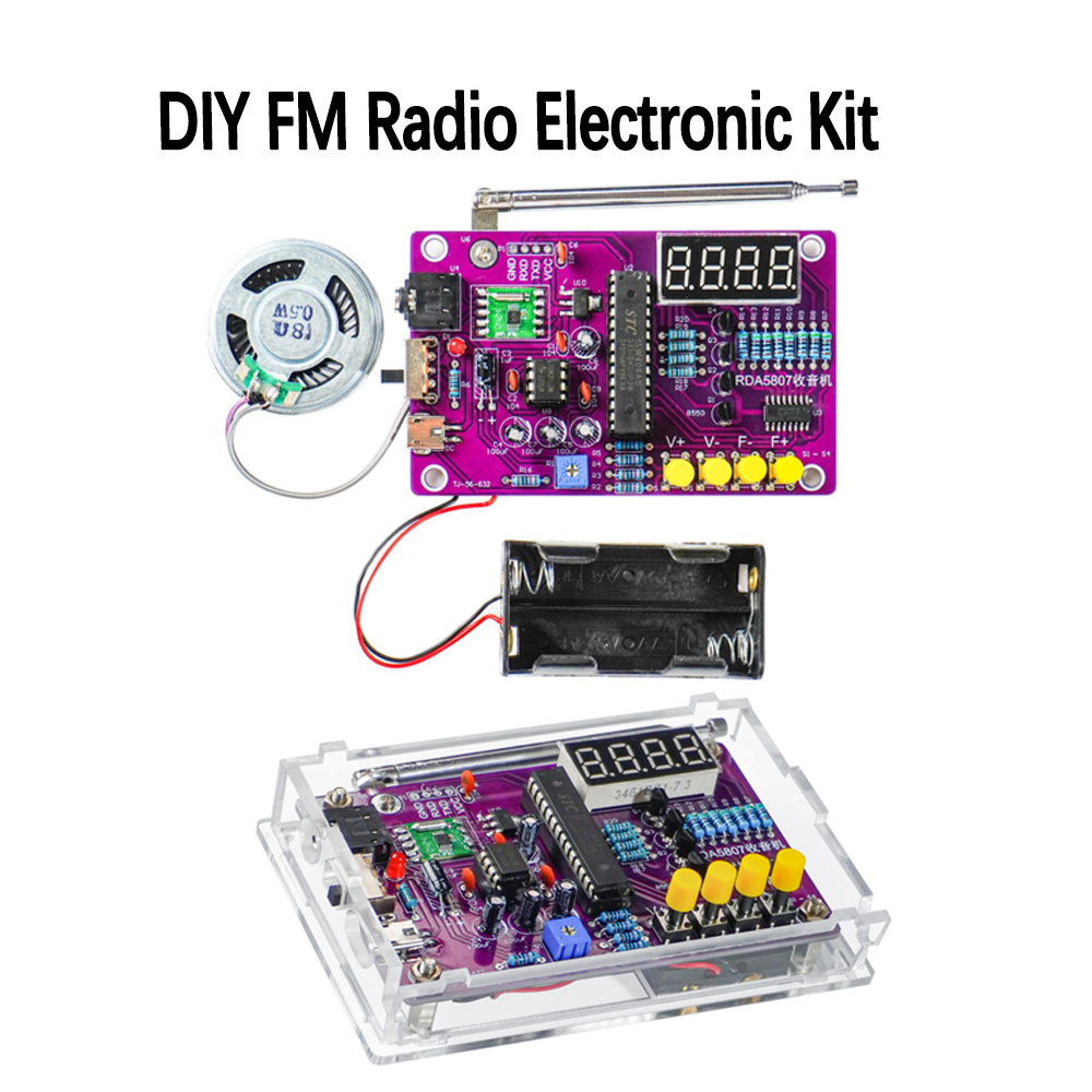 Diy Electronics Soldering Kit - Kit Elektronik Radio FM DIY 87-108MHz