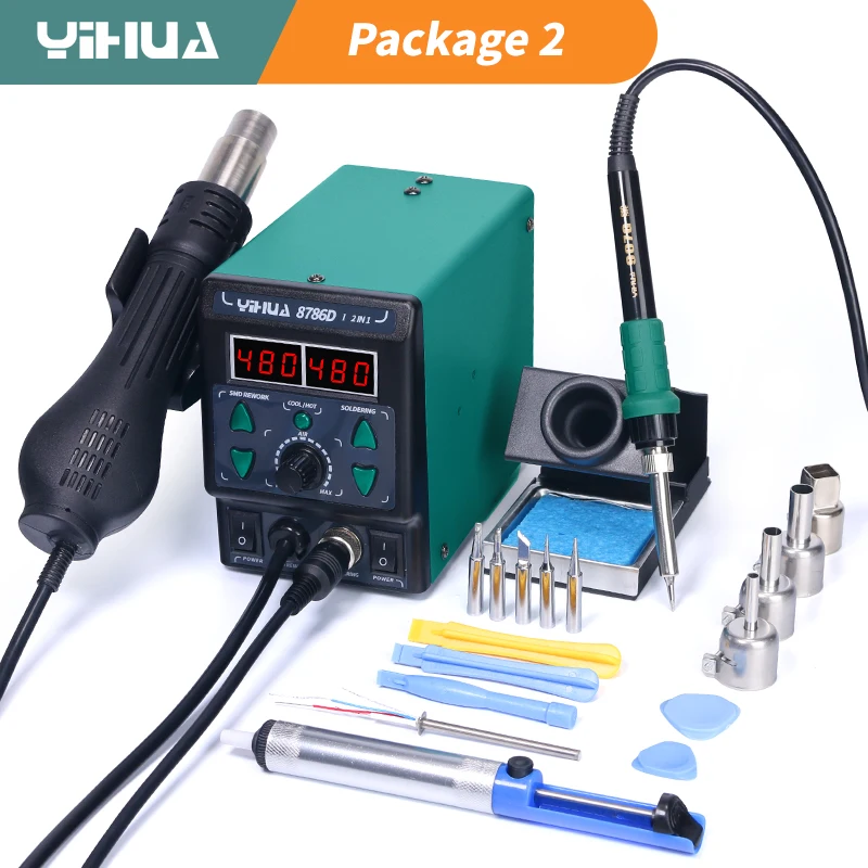 Smd Solder Paste - YIHUA 8786D besi Solder, stasiun Solder