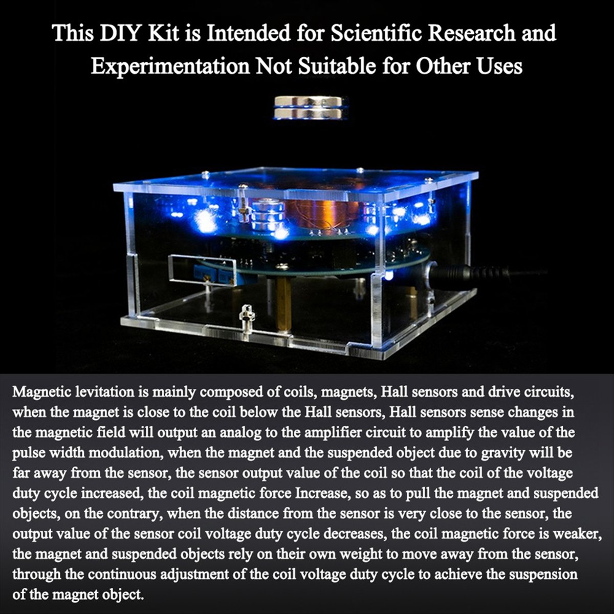 Diy Electronic Load - Kit Eksperimen Levitasi Magnetik AB53 DIY,