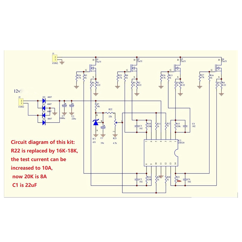 Diy Electronic Load - Kit DIY A46T Penguji Kapasitas Baterai