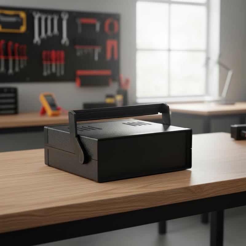 Diy Electronics Workshop - Kotak Proyek Tahan Air Hitam 200x175x70mm