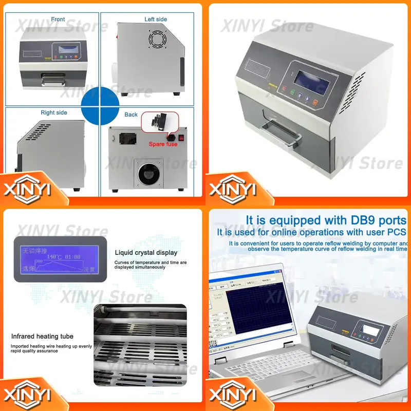 Diy Electronics Spot Welder - Tungku Solder Reflow Bebas Timbal Presisi
