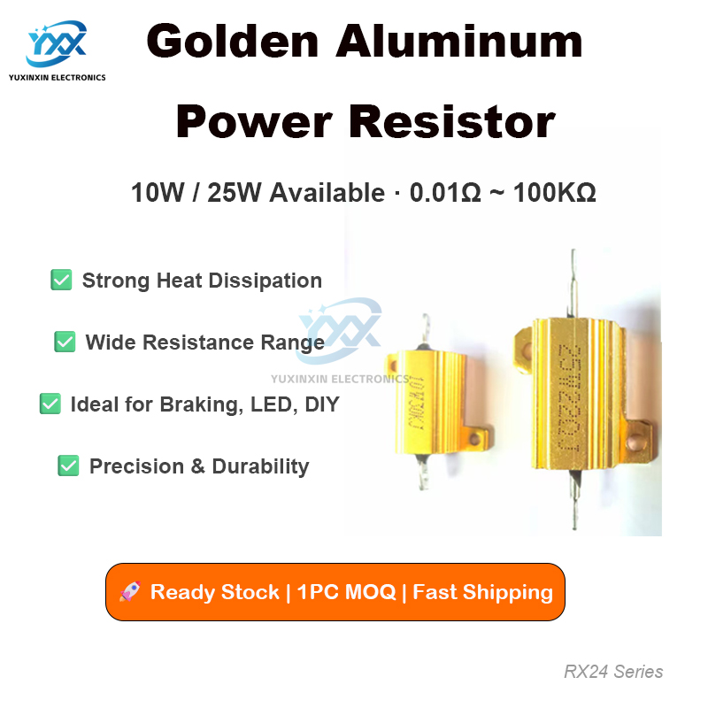 Diy Electronic Load - 1 Buah Resistor Daya RX24 10W