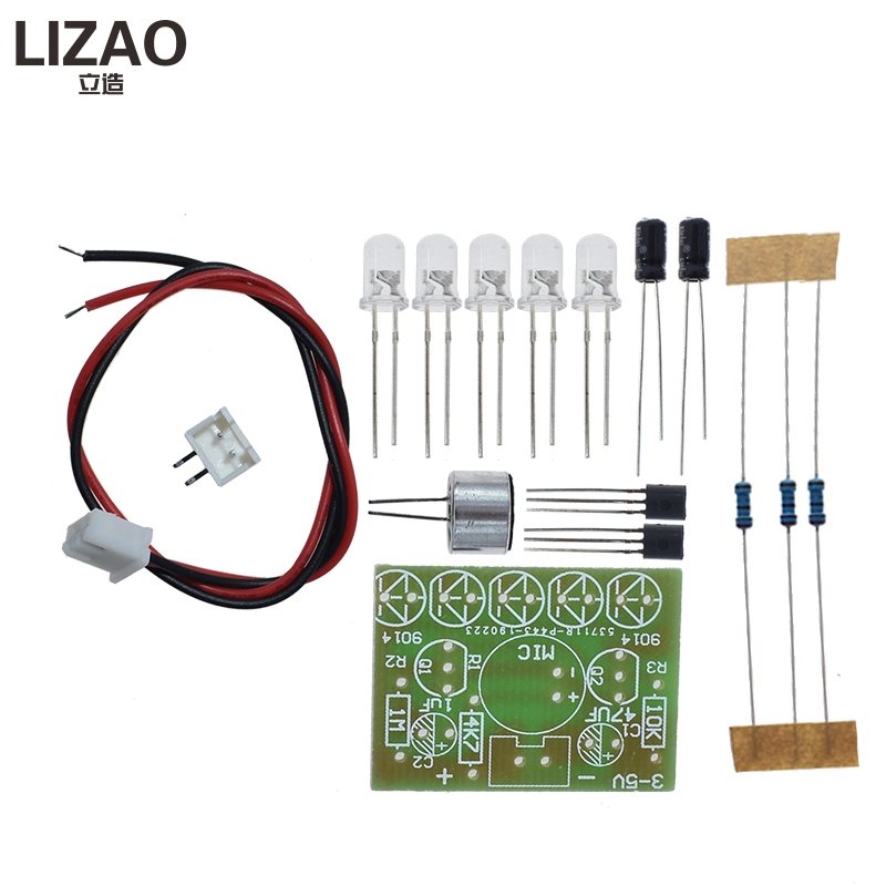 Interesting Diy Electronics Projects - Lampu Melodi Kontrol Suara LIZAO LED