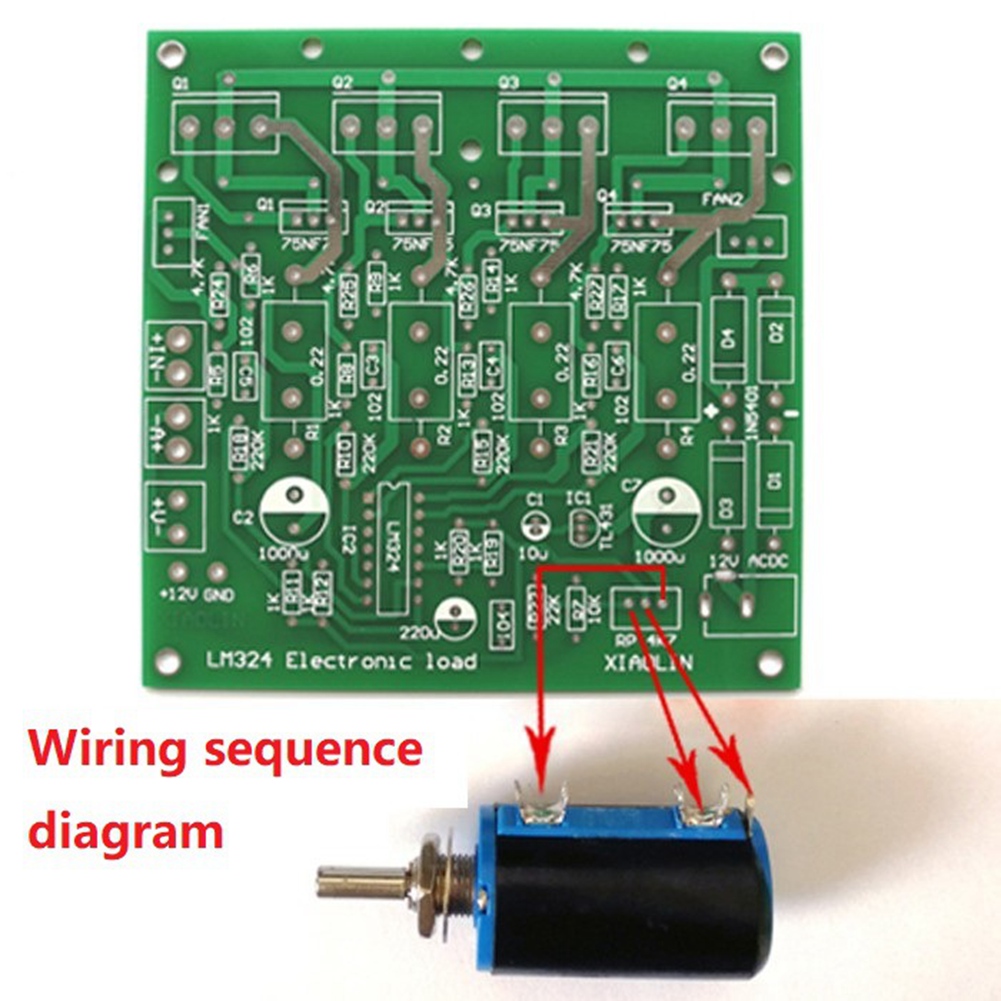Diy Electronic Load - Kit ABIY-DIY 150W 10A Penguji Kapasitas