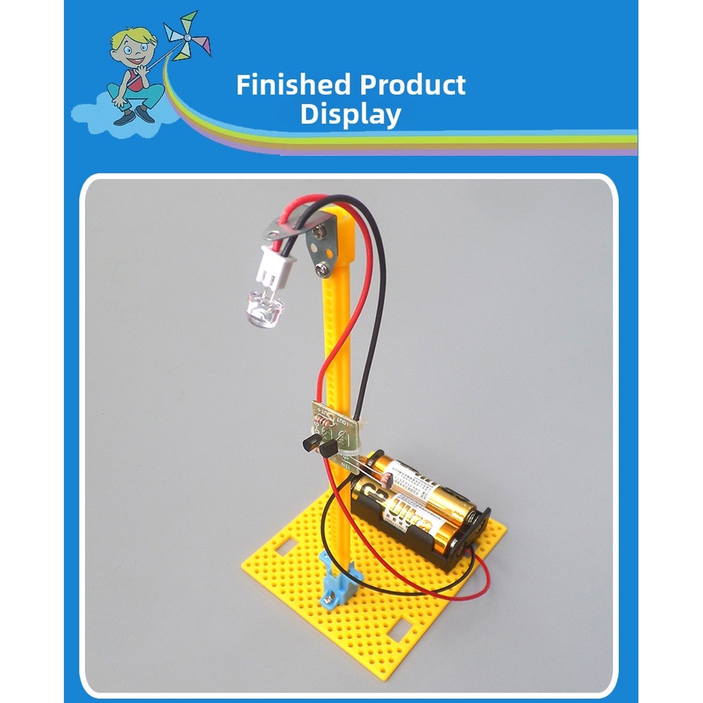 Kit Lampu Malam DIY dengan Sen - Diy Electronics Basics ulasan dan harga
