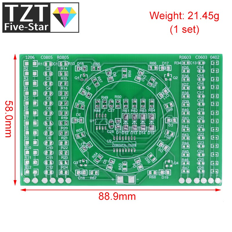 TZT 1/3 Buah SMD NE555 CD4017  - Smd Solder Paste ulasan dan harga