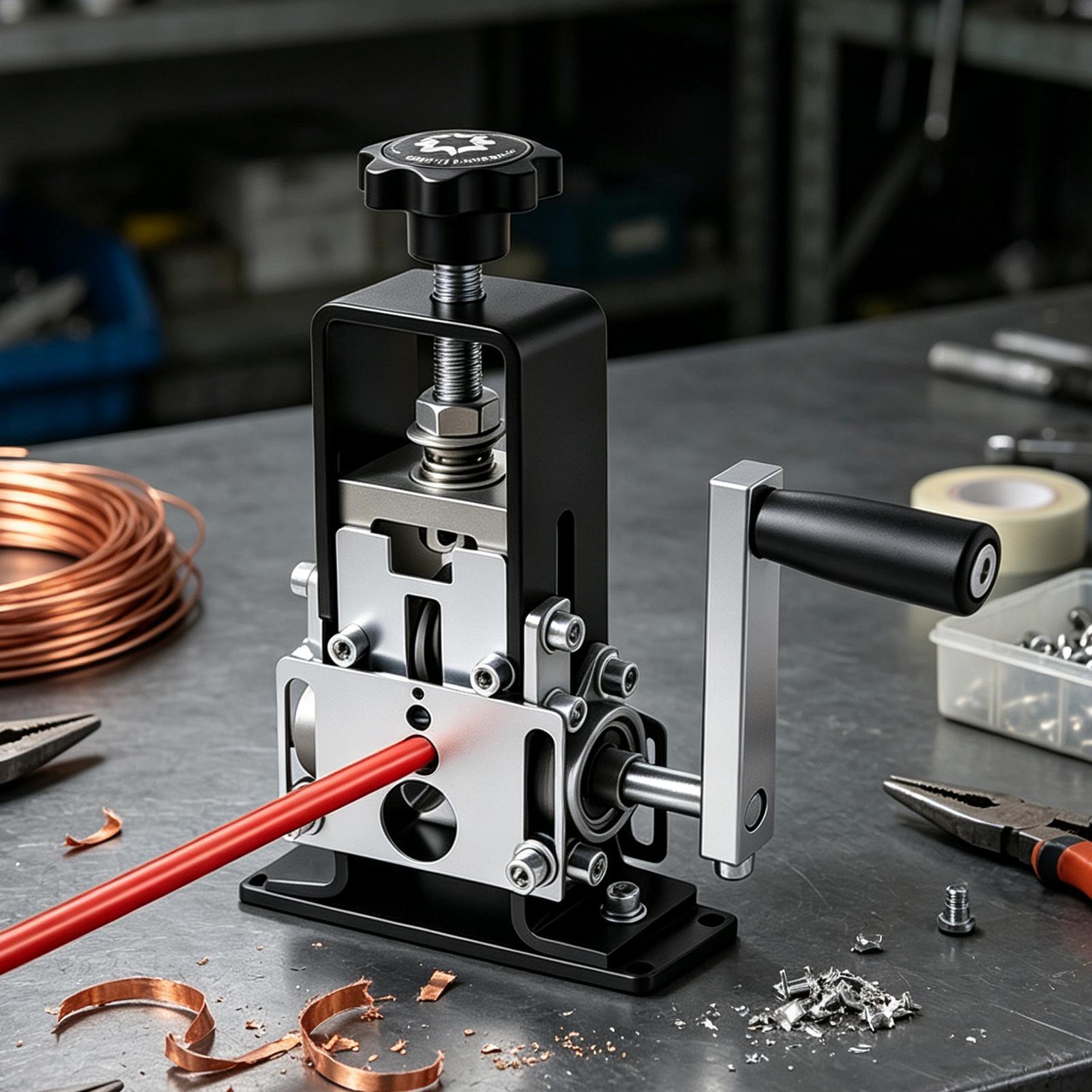 Mesin Pengupas Kabel Multifung - Wire Stripper Cutter ulasan dan harga