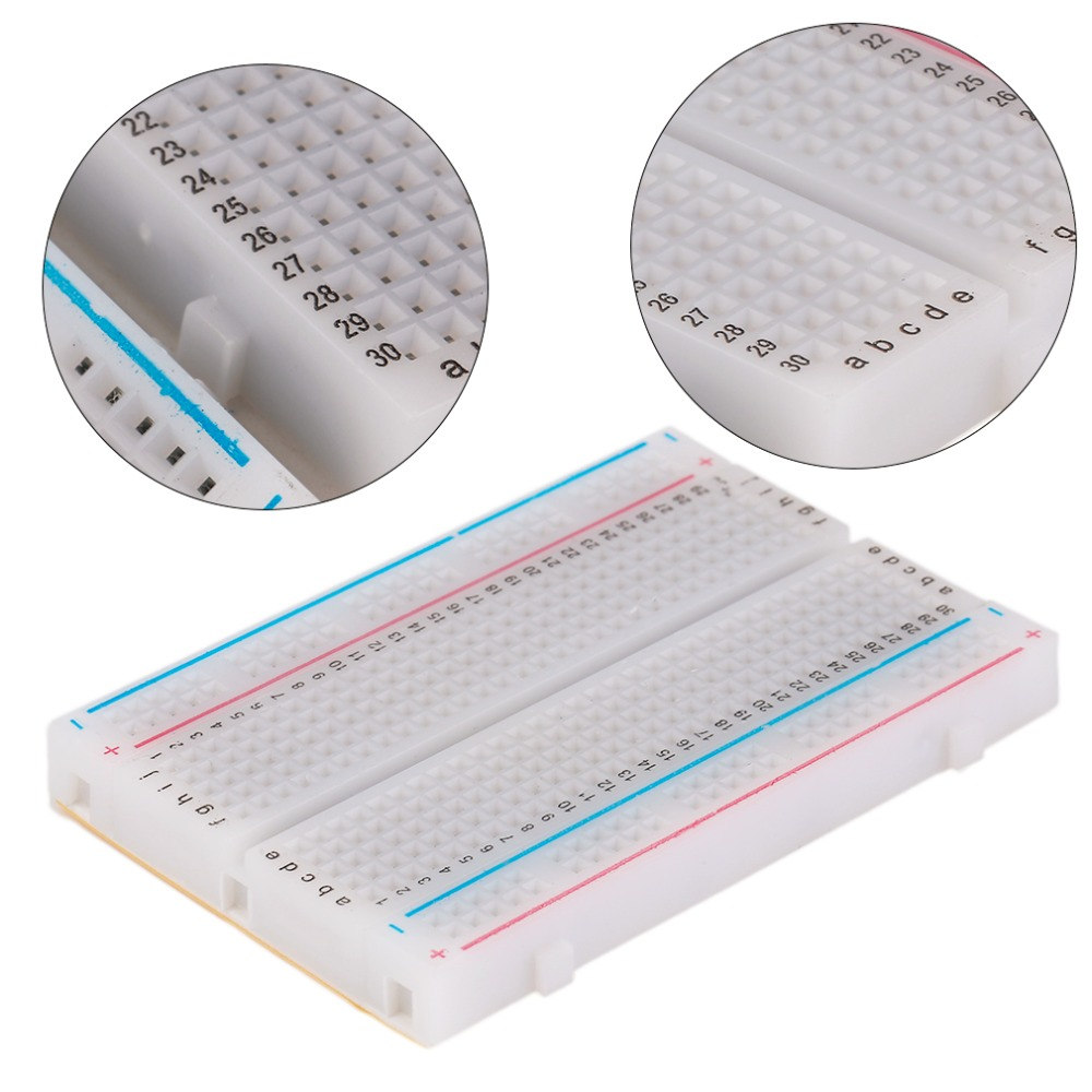 1/3 Buah 8.5X5.5Cm 400 Titik D - Diy Electronics Breadboard ulasan dan harga