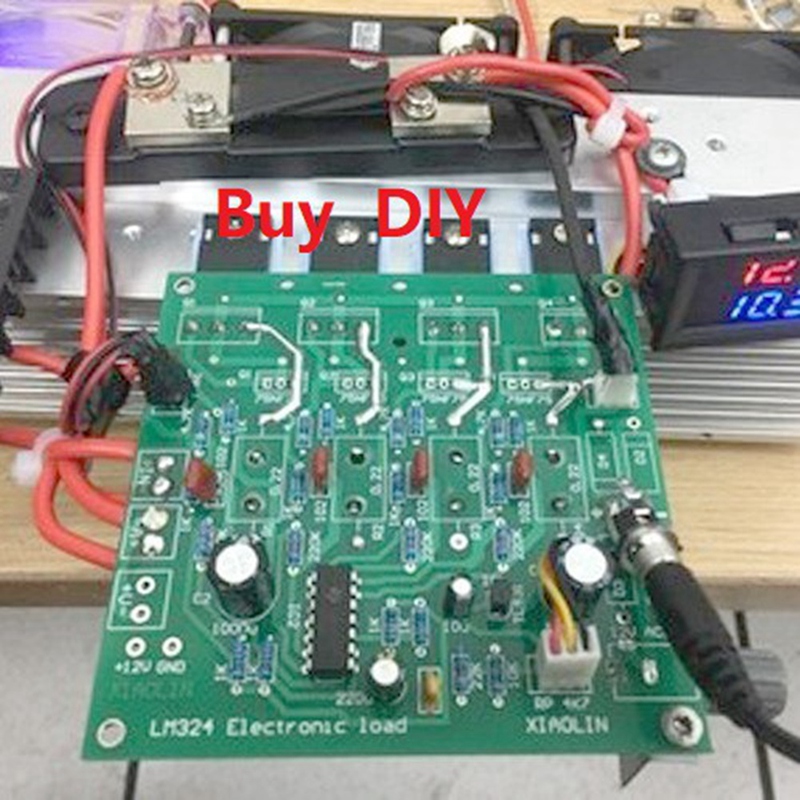 Kit DIY 150W 10A Penguji Kapas - Diy Electronic Load ulasan dan harga
