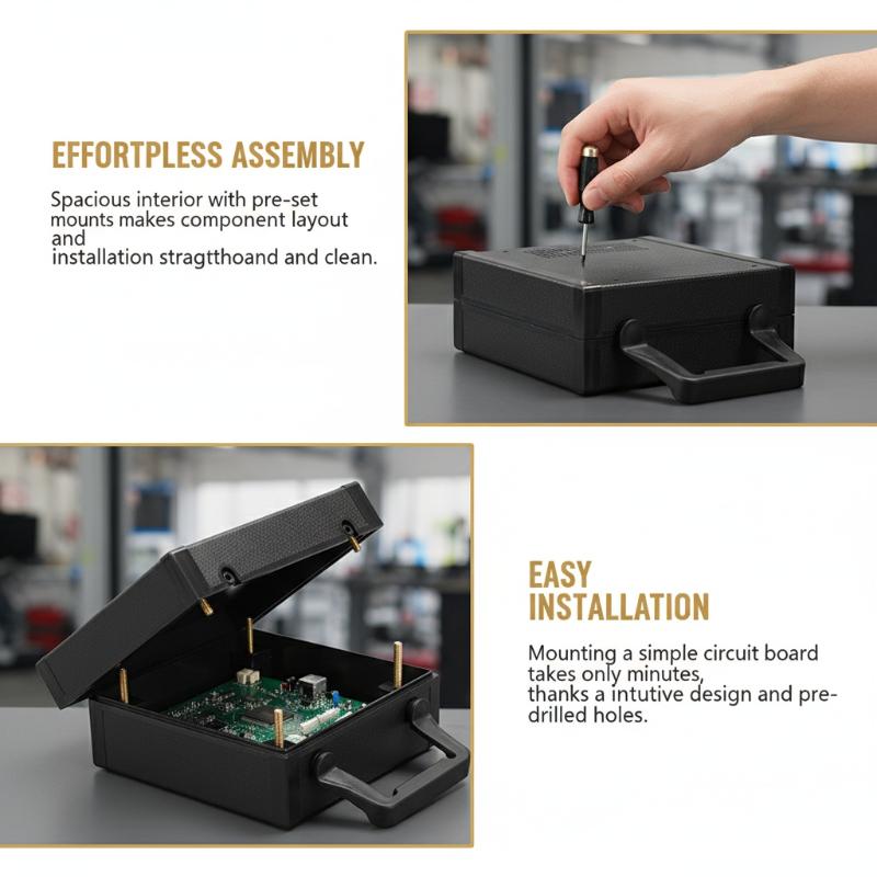 Kotak Elektronik Plastik Tahan - Diy Box Electronics Mall ulasan dan harga