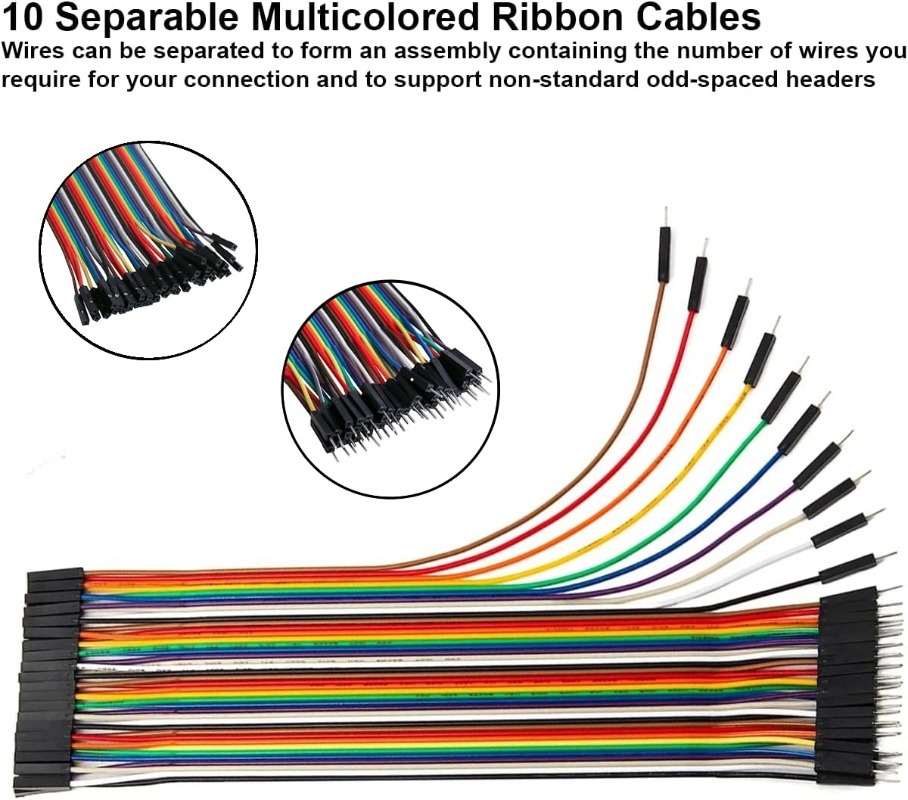 Kit Kabel Jumper Pita Dupont 4 - Diy Electronics Breadboard ulasan dan harga