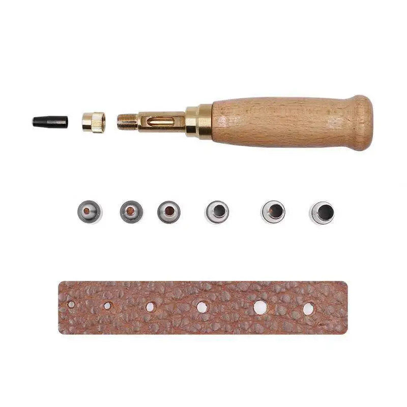 Perforator Putar Kulit DIY 6-p - Diy Electronics Starter Kit ulasan dan harga