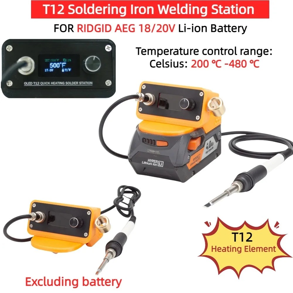 Solder Tanpa Kabel T12 Untuk B - Diy Electronics Bench ulasan dan harga