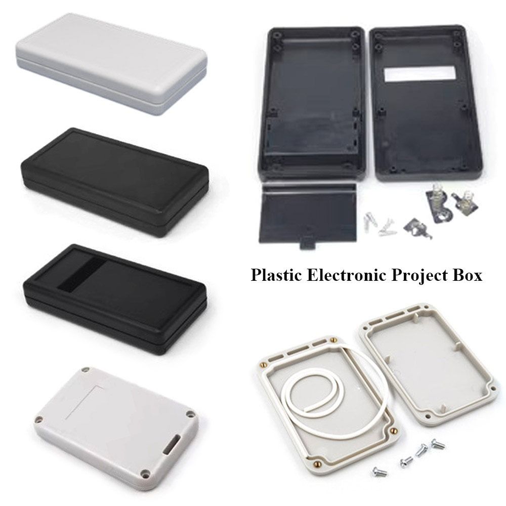 4 ukuran Kotak Instrumen Plast - Diy Box Electronics Mall ulasan dan harga