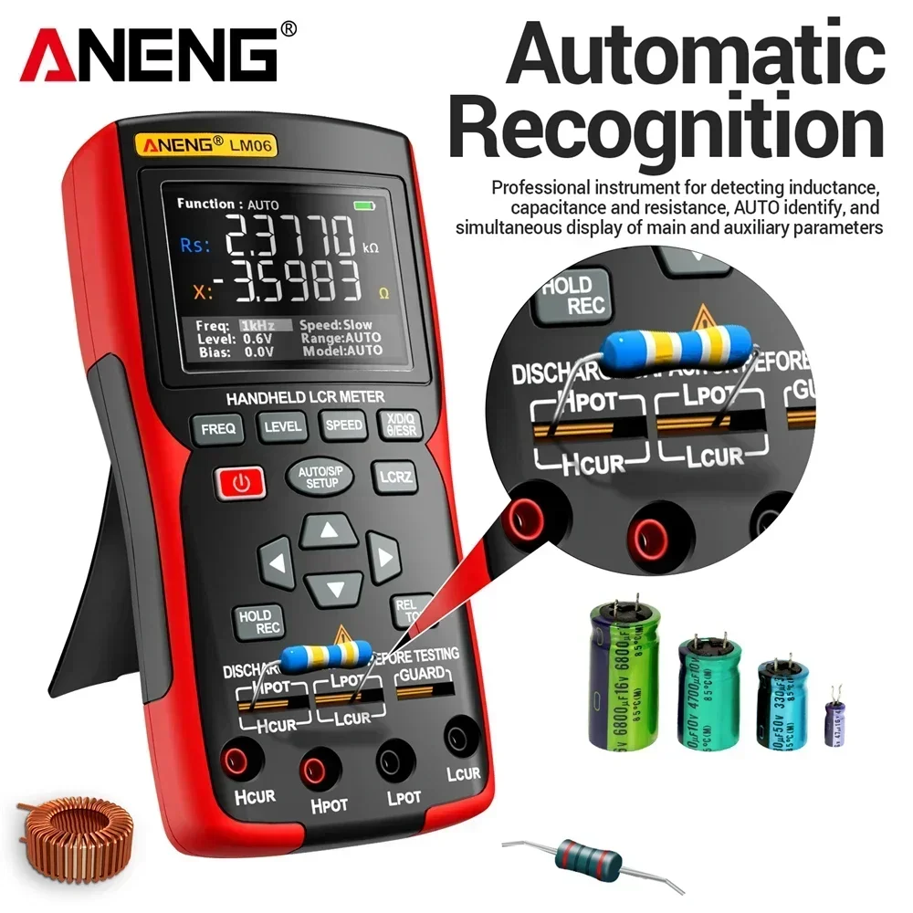 LM06 LCR Bridge Meter Elektron - Diy Electronics Workshop ulasan dan harga