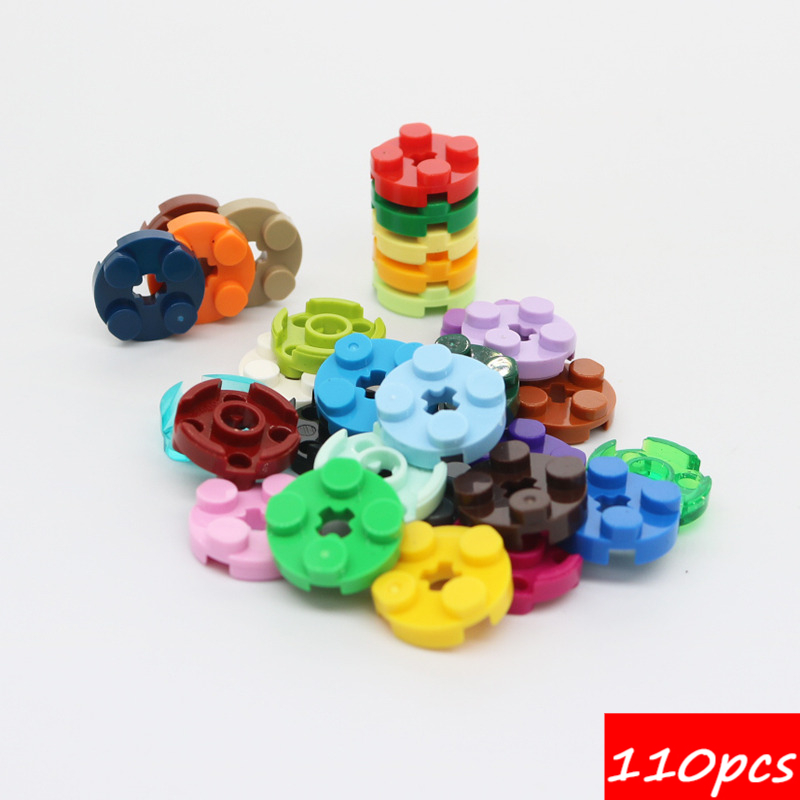 110 Buah MOC 4032 Bulat 2X2 de - Diy Lego Electronics ulasan dan harga