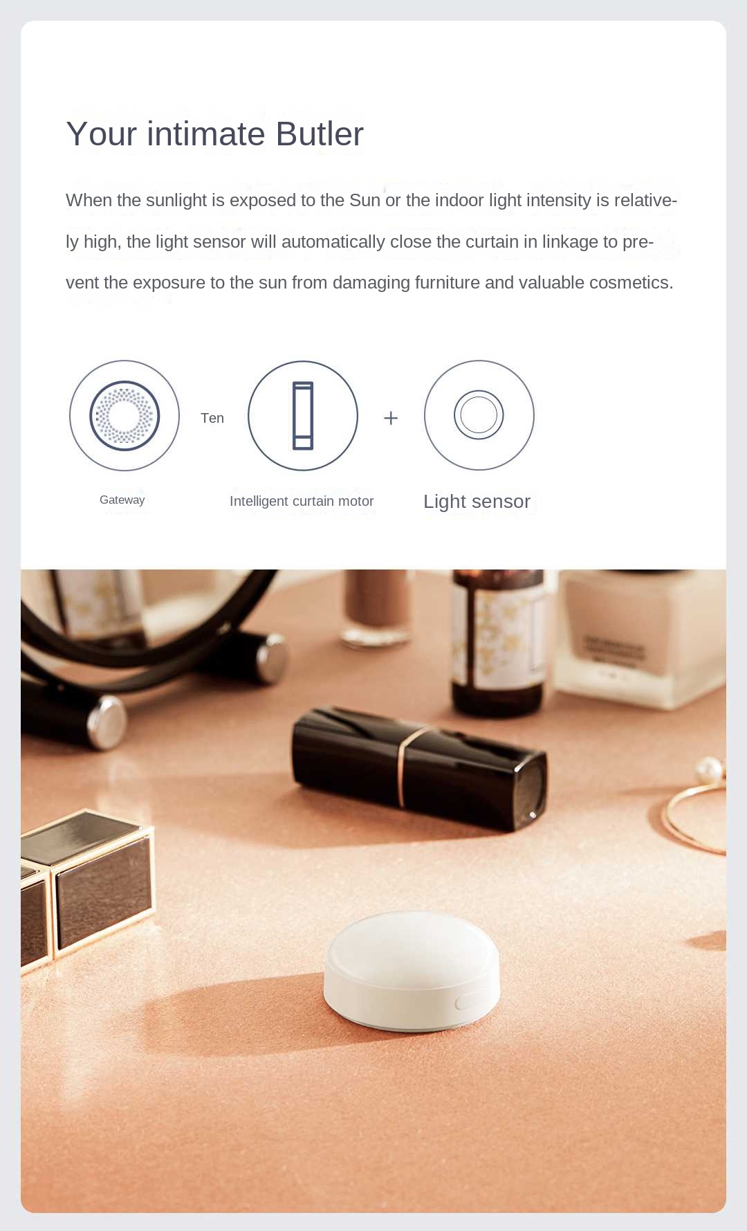 Aqara sensor cahaya T1 Zigbee  - Diy Home Electronics ulasan dan harga