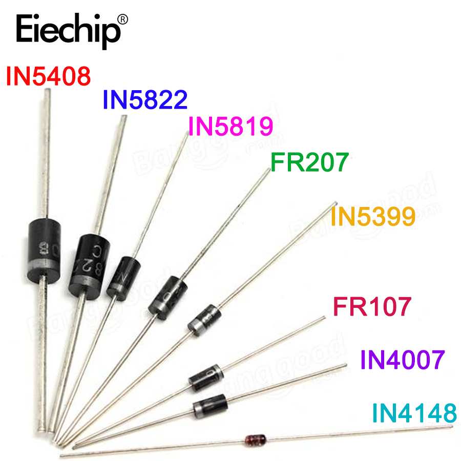 100 Buah/Lot Paket Set Diode P - Diy Motorcycle Electronics ulasan dan harga