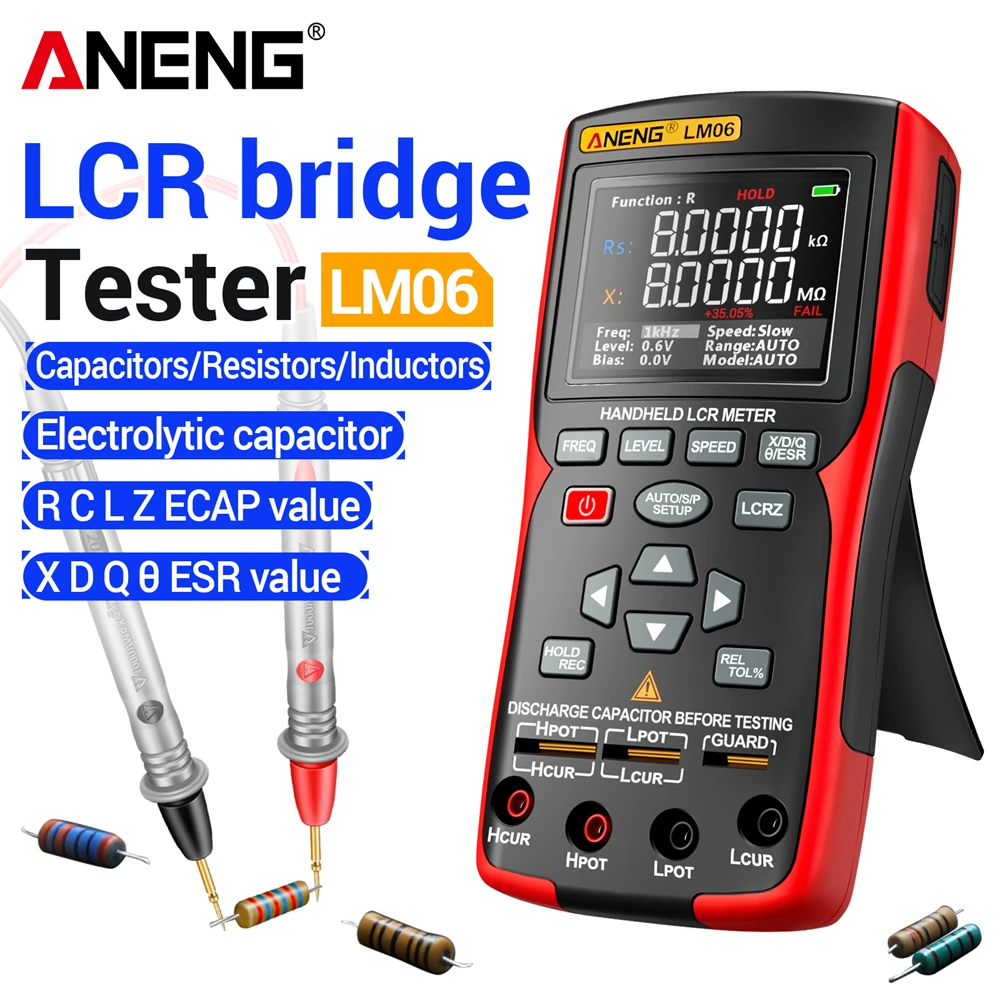 LM06 LCR Bridge Meter Elektron - Diy Electronics Workshop ulasan dan harga