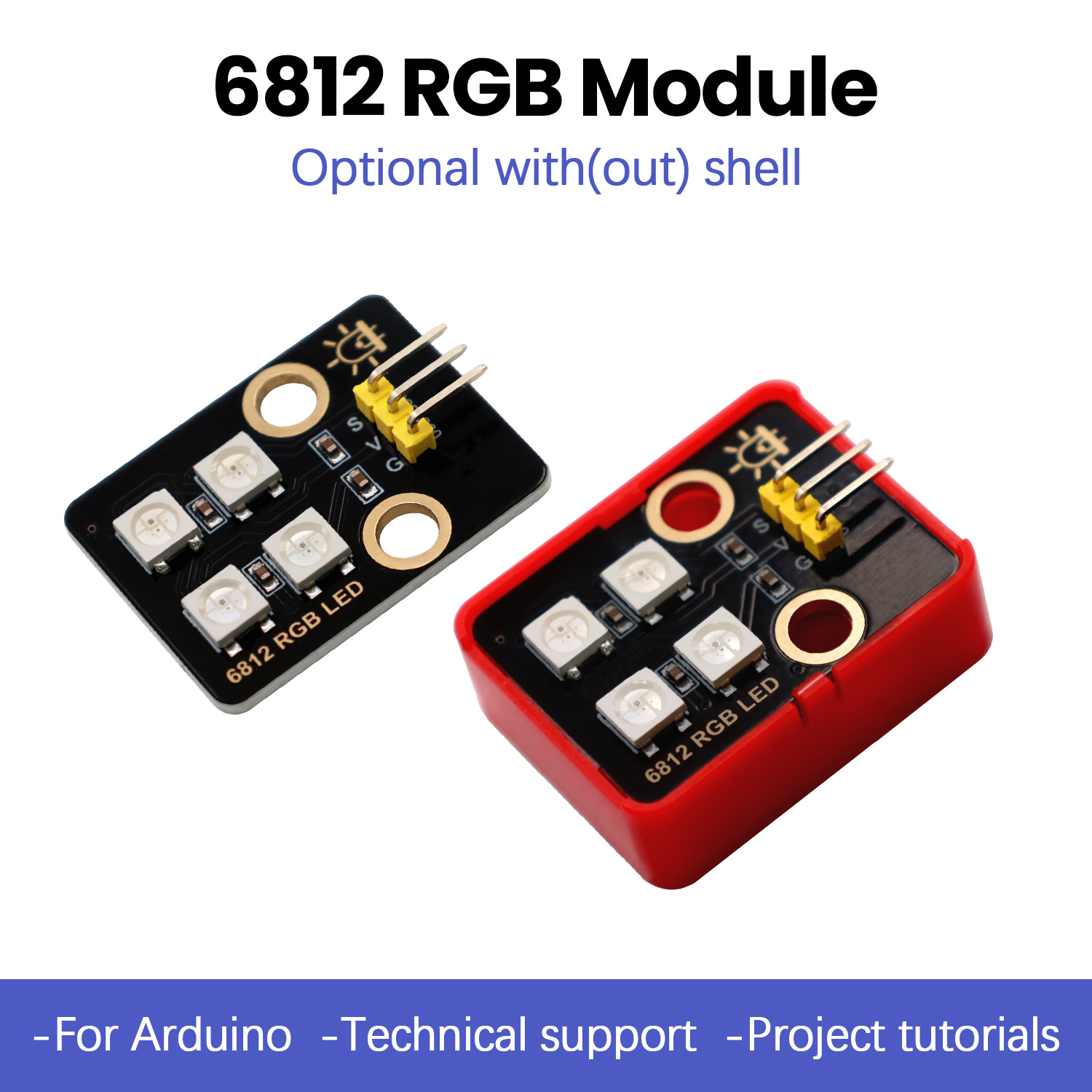 Kebestudio 6812 modul RGB UNTU - Diy Lego Electronics ulasan dan harga