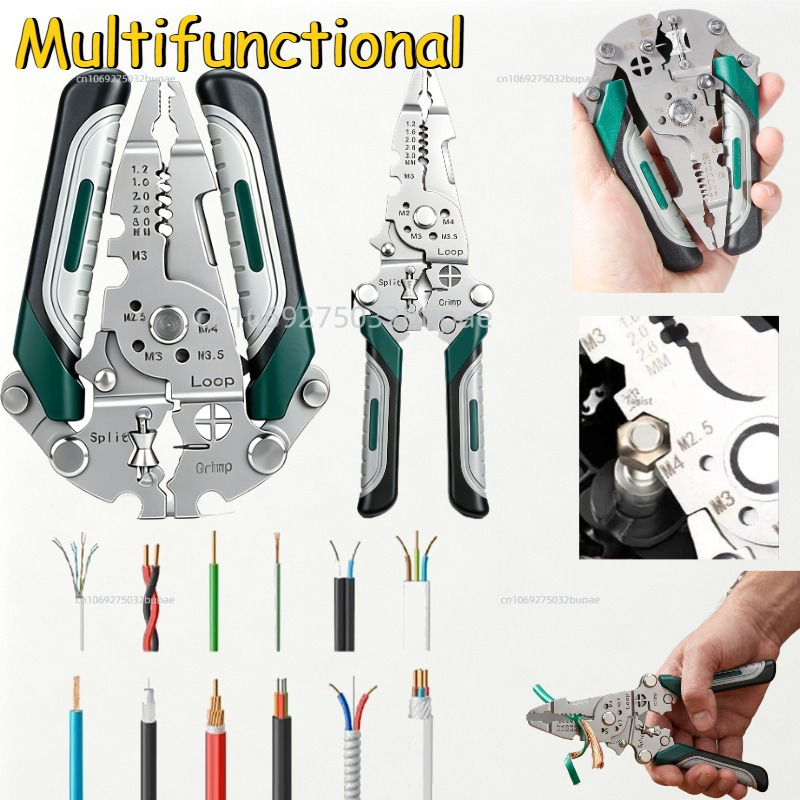 Alat Perbaikan Tang Crimping P - Wire Stripper Cutter ulasan dan harga