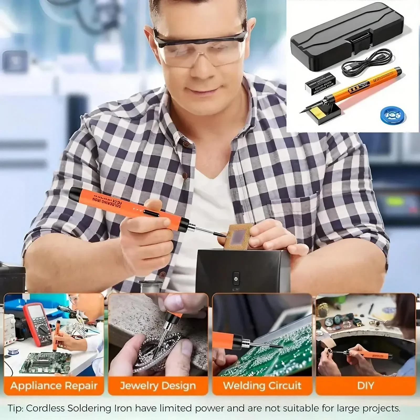 Alat Solder Mini Presisi Isi U - Diy Electronics Bench ulasan dan harga
