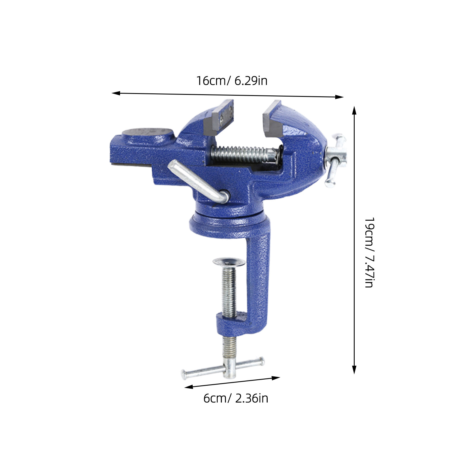 Penjepit Meja Putar Mini 60Mm  - Diy Electronics Table ulasan dan harga