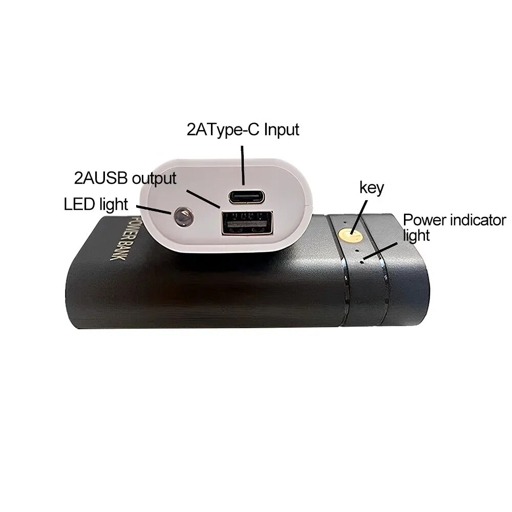Kotak Power Bank DIY Untuk Pen - Diy Box Electronics Mall ulasan dan harga