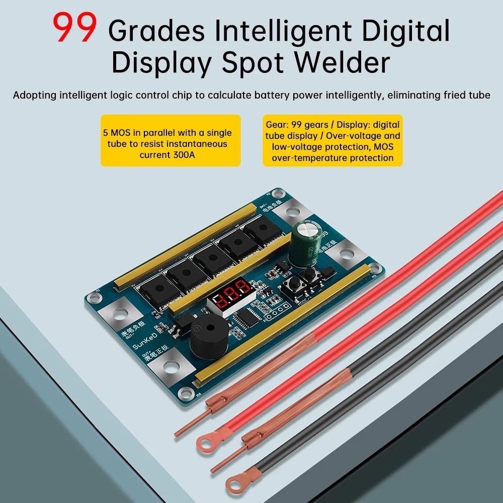 Mesin Las Titik 12V Portabel d - Diy Electronics Spot Welder ulasan dan harga