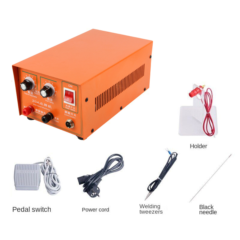 Perhiasan 20A Spot Welder Mesi - Diy Electronics Spot Welder ulasan dan harga
