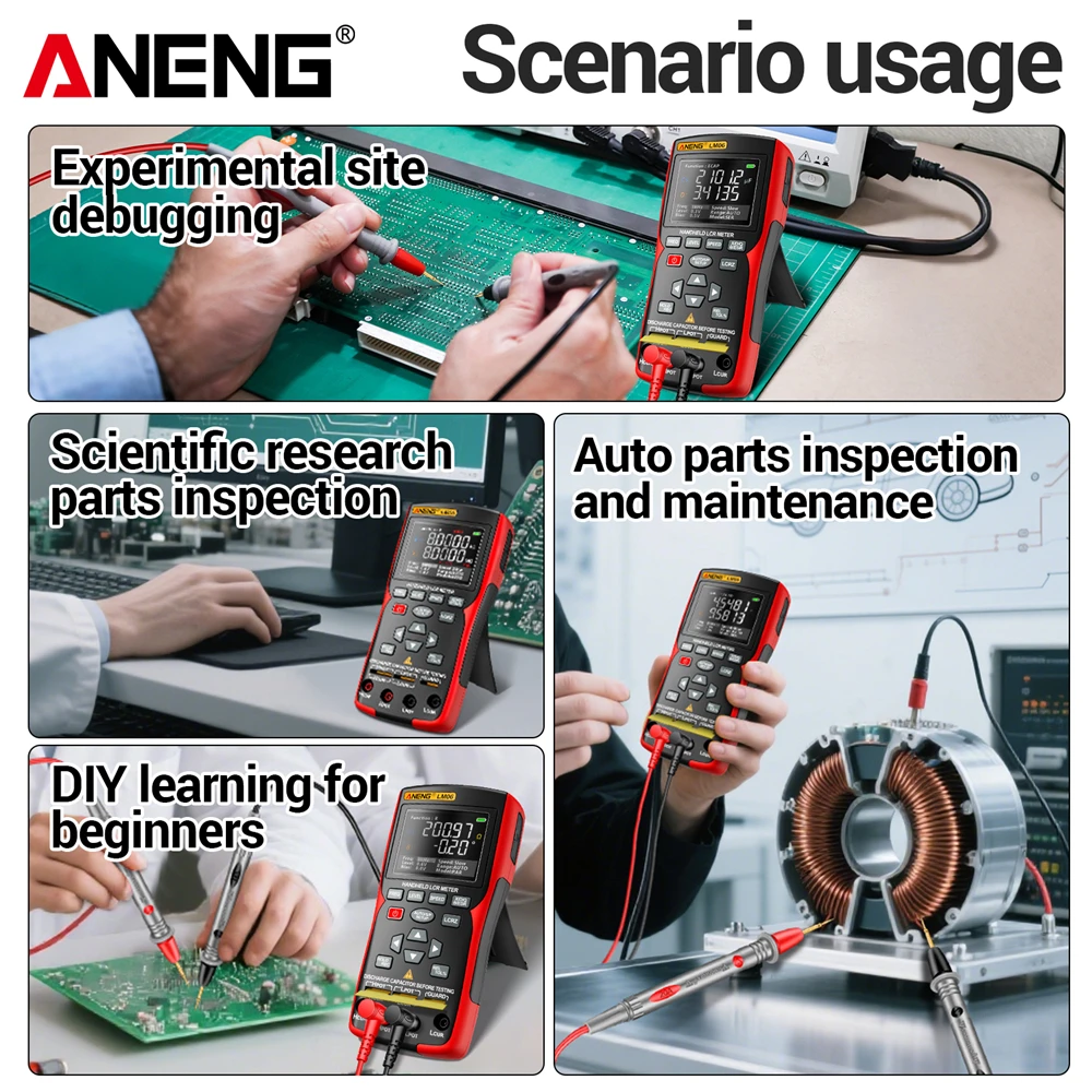 LM06 LCR Bridge Meter Elektron - Diy Electronics Workshop ulasan dan harga