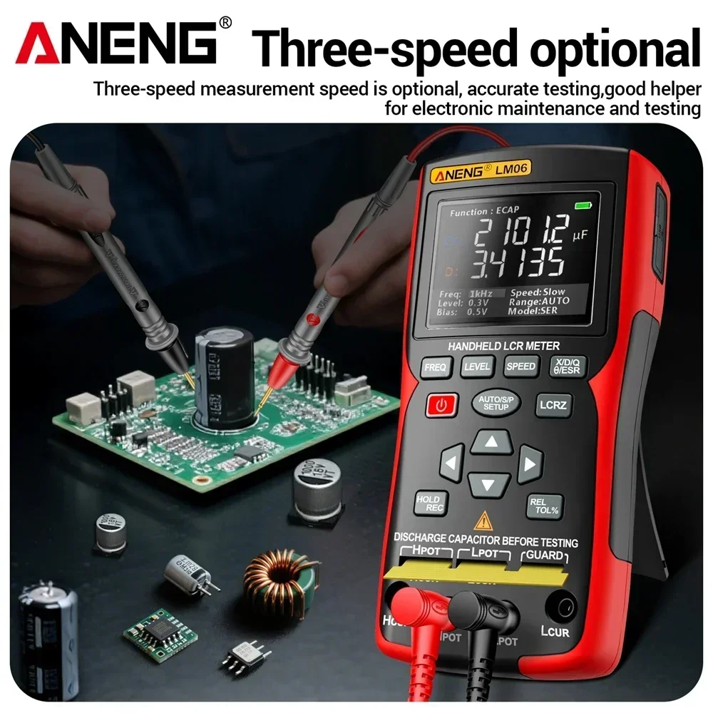 LM06 LCR Bridge Meter Elektron - Diy Electronics Workshop ulasan dan harga
