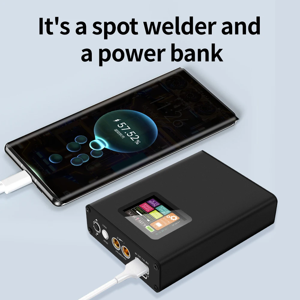 Tampilan Digital Mesin Las Tit - Diy Electronics Spot Welder ulasan dan harga