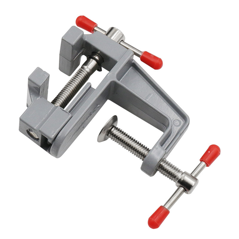 Penjepit Meja Aluminium Mini y - Diy Electronics Bench ulasan dan harga